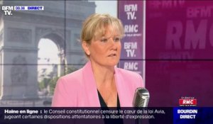 Nadine Morano pense que "Marine Le Pen n'a aucune chance d'être élue présidente de la République"