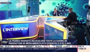 Olivier Bogillot (Sanofi France) : La France souhaite relocaliser toute la chaîne de production de médicaments dit essentiels - 19/06