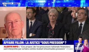 Affaire Fillon: pour Eric de Montgolfier, l'ex-procureure "n'est pas femme à se compromettre"