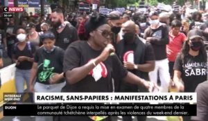 Racisme, sans-papiers : manifestations à Paris