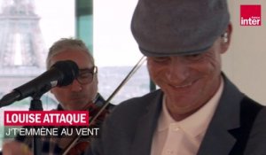 Louise Attaque : "J't'emmène au vent" pour France Inter à la Maison de la Radio