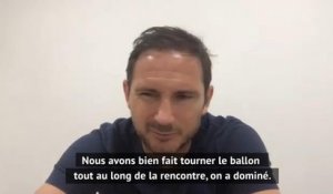 30e j. - Lampard "ravi" de la performance de son équipe