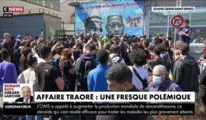 Affaire Traoré : une fresque polémique