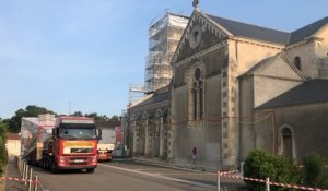 À Nesmy, l’église Saint-Pierre retrouve son clocher