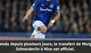 Transferts - Morgan Schneiderlin rejoint l'OGC Nice