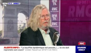 Pr Didier Raoult: "Pour l'instant, on ne peut pas dire que l'épidémie est saisonnière"