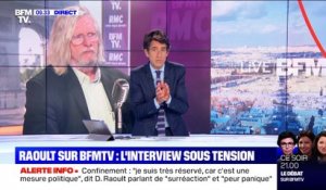 Raoult sur BFMTV: l'interview sous tension (2) - 25/06