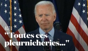 Joe Biden compare Donald Trump à un "enfant" et l'attaque sur la crise du Covid-19