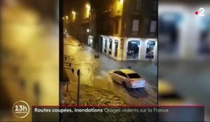 France : des orages violents provoquent de nombreux dégâts