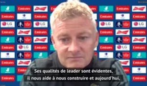 Quart - Solskjaer : "Maguire est magnifique depuis qu'il est arrivé au club"