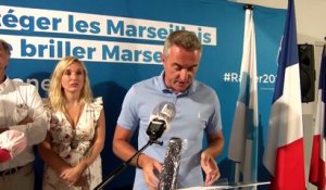 Stéphane Ravier perd le secteur dans lequel il avait été élu en 2014 à Marseille