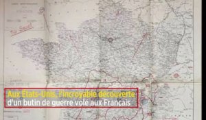 Aux États-Unis, l'incroyable découverte d'un butin de guerre volé aux Français