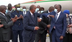 Retour du Premier  Ministre Amadou Gon Coulibaly à Abidjan après 2 mois en France.