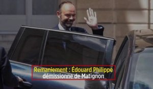 Remaniement : Édouard Philippe démissionne de Matignon