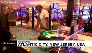 Coronavirus : des casinos rouvrent dans le New Jersey aux États-Unis