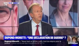 Éric Dupond-Moretti, nouveau ministre de la Justice: "Une bonne surprise" pour le bâtonnier de Paris