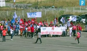 Airbus : plusieurs milliers de salariés manifestent contre les suppressions d'emplois
