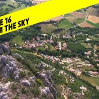 Tour de France 2020 - Étape 16 vue du ciel / Stage 16 from the sky : La Tour du Pin - Villard de Lans