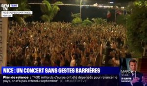 Un concert en plein air à Nice fait polémique