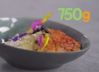 Recette du cabillaud confit à l'ail noir, sabayon vinaigre et pulpe de céleri - 750g