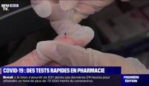 Coronavirus: comment se déroulent les tests en pharmacie ?