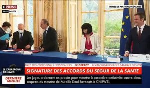 Les accords du "Ségur de la santé" ont été signés - Le Premier ministre Jean Castex salue un moment "historique" - VIDEO