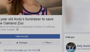 À 6 ans, elle récolte plus de 170.000 dollars pour les animaux du zoo d'Oakland, en Californie