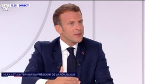 Emmanuel Macron: "Notre pays a peur et a eu une crise de confiance à l'égard de lui-même"