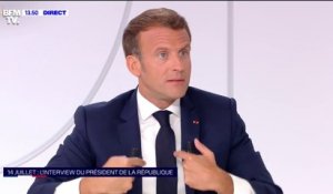 Emmanuel Macron : "Si on ne veut pas de deuxième vague, ça dépend de nous"