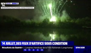 Revivez le feu d'artifice du 14 juillet de Montereau-Fault-Yonne, l'un des seuls maintenus en Seine-et-Marne