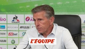 Claude Puel : «Ruffier ? Un épiphénomène» - Foot - L1 - Saint-Etienne