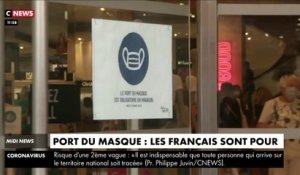 Port du masque : les Français sont pour