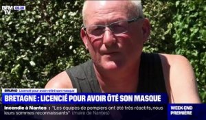 En Bretagne, un homme a été licencié pour avoir ôté son masque