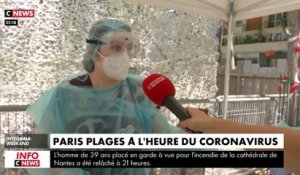 Paris Plages à l'heure du Coronavirus