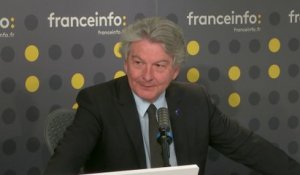 "Pour la première fois, l'Europe emprunte pour l'Europe", explique le commissaire européen Thierry Breton