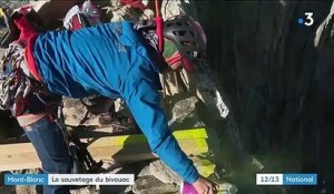 Mont-Blanc : sauvetage d'un bivouac sur les hauteurs de Chamonix
