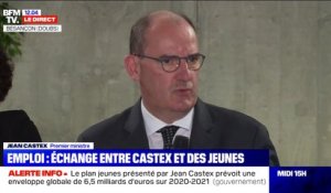 Emploi des jeunes: Jean Castex annonce un plan de 6,5 milliards d'euros