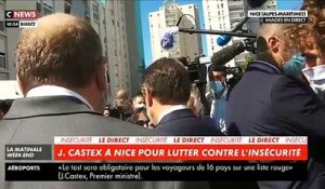 Nice : Regardez Jean Castex interpelle peu avant 11h par une habitante d'un quartier difficile alors qu'il est en visite surprise