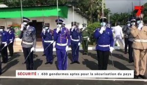 Sécurité : 630 gendarmes aptes pour la sécurisation du pays