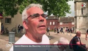 Saint-Etienne-du-Rouvray rend hommage au père Hamel