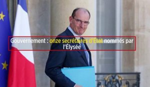 Gouvernement : onze secrétaires d'État nommés par l'Élysée