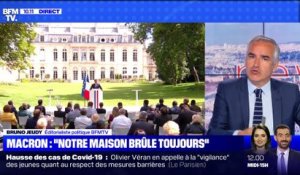 Macron : "Notre maison brûle toujours" - 27/07