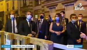 Police : 10 millions d’euros d’indemnité annoncés par Emmanuel Macron