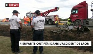 4 enfants ont péri dans l'accident de Laon