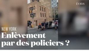 Des policiers de New York "enlèvent" une manifestante dans une camionnette banalisée