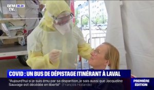 Covid-19: un bus de dépistage itinérant à Laval pour inciter les gens à se faire tester