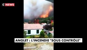 Incendie d'Anglet : au moins 100 ha de pinède calcinés, le feu est sous contrôle
