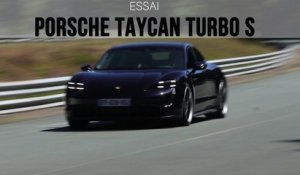Essai Porsche Taycan Turbo S 2020