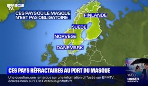Pourquoi le port du masque n'est-il pas obligatoire dans ces pays du nord de l'Europe ?