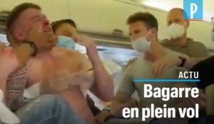 Deux passagers refusent de porter un masque en plein vol et provoquent une bagarre